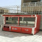 یخچال ویترینی تمیز در حد نو