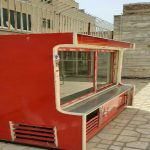 یخچال ویترینی تمیز در حد نو